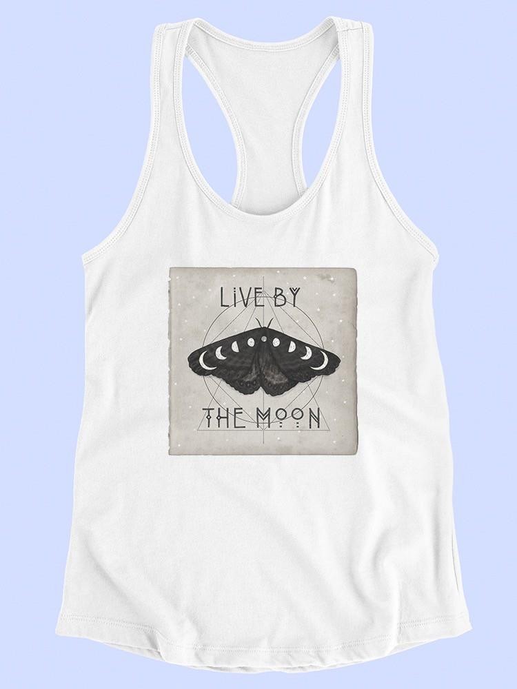 Live By The Moon I. T-shirt -Victoria Borges Designs