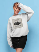 Live By The Moon I. Sweatshirt -Victoria Borges Designs