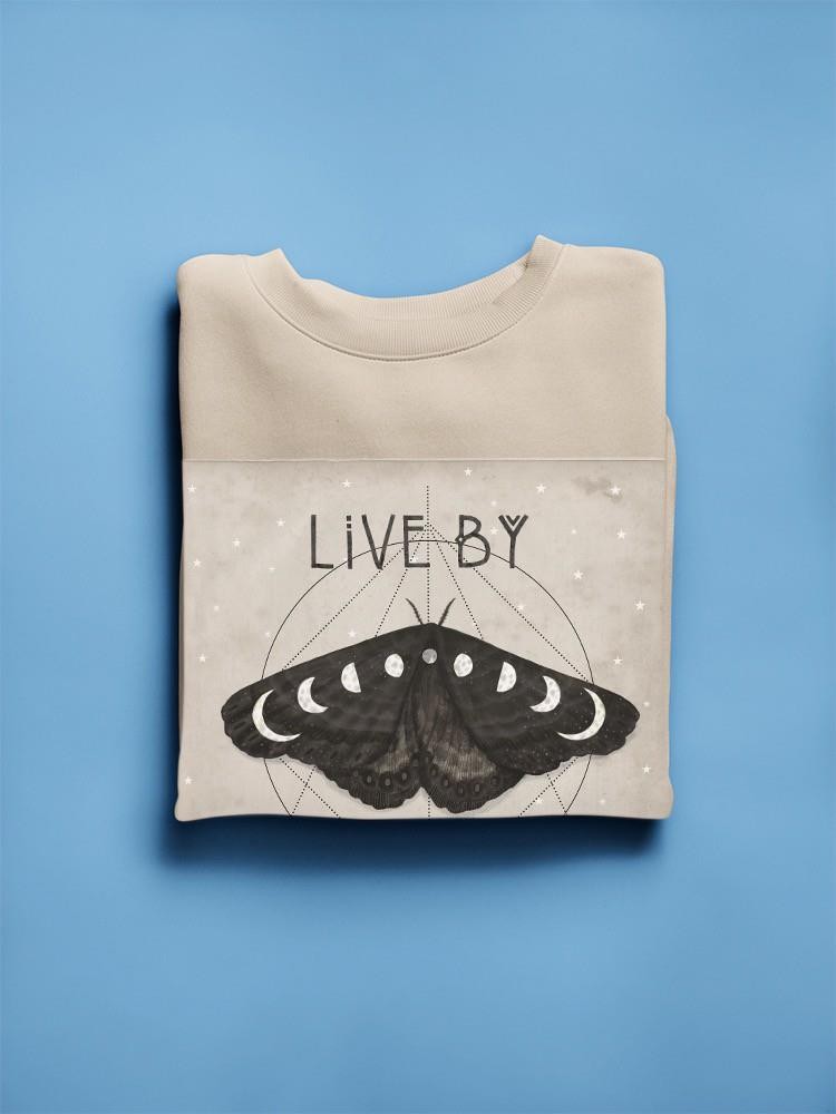Live By The Moon I. Sweatshirt -Victoria Borges Designs