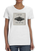 Live By The Moon I. T-shirt -Victoria Borges Designs