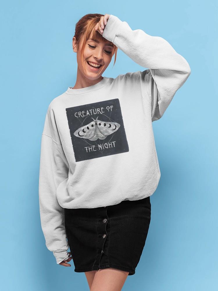 Live By The Moon Ii. Sweatshirt -Victoria Borges Designs