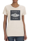Live By The Moon Ii. T-shirt -Victoria Borges Designs