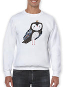 Crowned Critter I Sweatshirt -Victoria Borges Designs