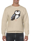 Crowned Critter I Sweatshirt -Victoria Borges Designs