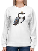 Crowned Critter I Sweatshirt -Victoria Borges Designs