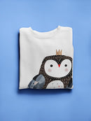 Crowned Critter I Sweatshirt -Victoria Borges Designs