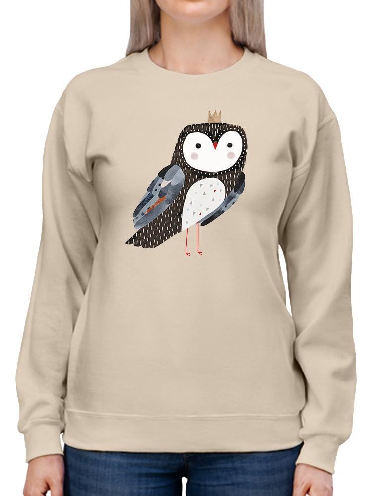 Crowned Critter I Sweatshirt -Victoria Borges Designs