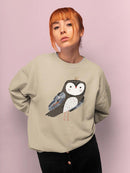 Crowned Critter I Sweatshirt -Victoria Borges Designs