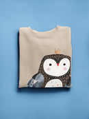 Crowned Critter I Sweatshirt -Victoria Borges Designs