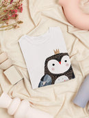 Crowned Critter I T-shirt -Victoria Borges Designs