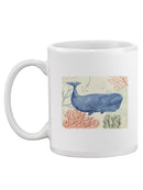 Underwater Whale Mug -Victoria Borges Designs