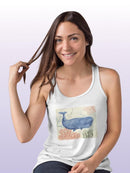 Underwater Whale T-shirt -Victoria Borges Designs