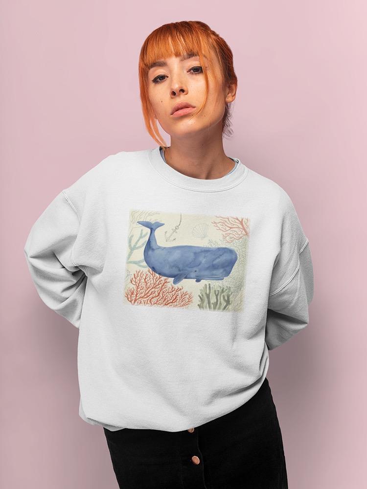 Underwater Whale Sweatshirt -Victoria Borges Designs