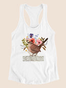 Avian Collage I T-shirt -Victoria Borges Designs