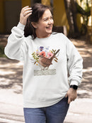 Avian Collage I Sweatshirt -Victoria Borges Designs