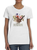 Avian Collage I T-shirt -Victoria Borges Designs