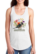 Avian Collage Ii T-shirt -Victoria Borges Designs