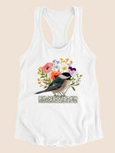 Avian Collage Ii T-shirt -Victoria Borges Designs