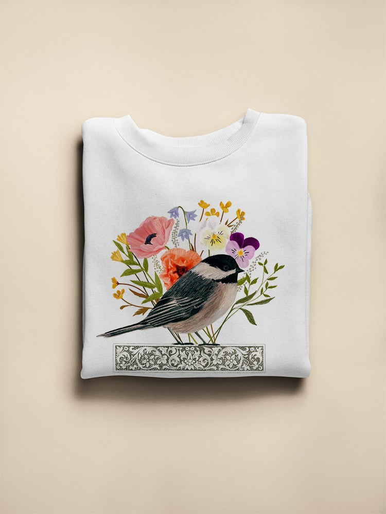 Avian Collage Ii Sweatshirt -Victoria Borges Designs