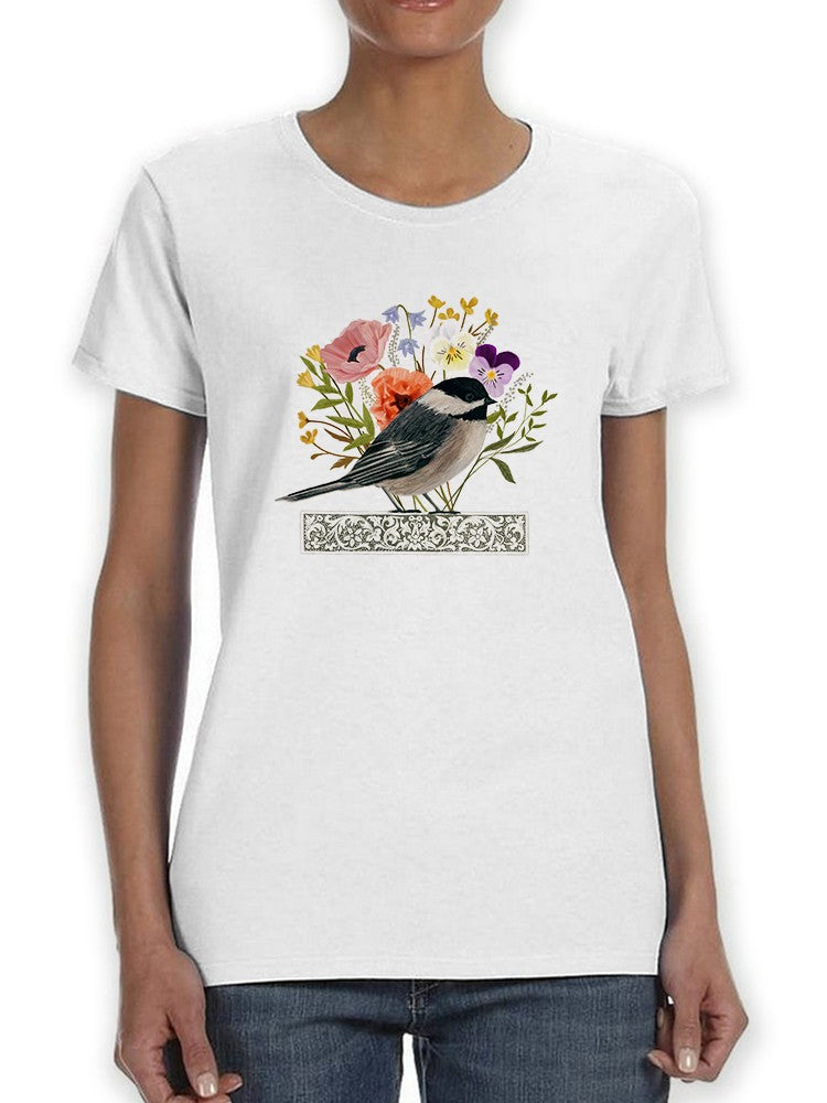Avian Collage Ii T-shirt -Victoria Borges Designs