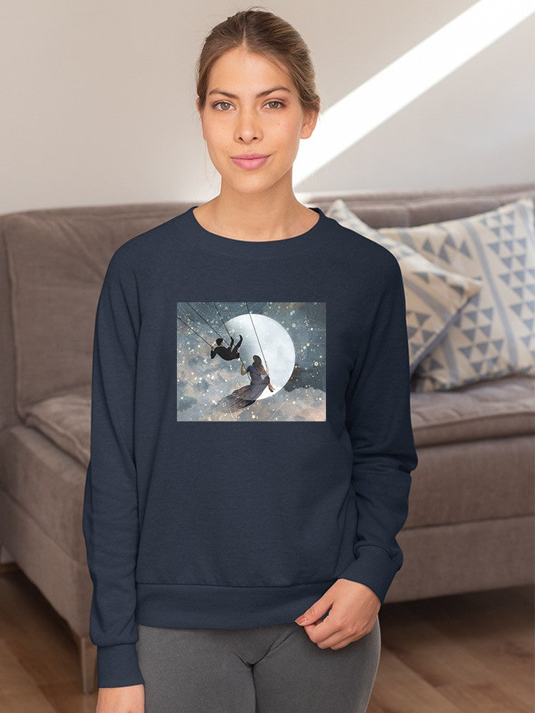 Couple Celestial Swing Sweatshirt -Victoria Borges Designs