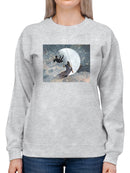 Couple Celestial Swing Sweatshirt -Victoria Borges Designs