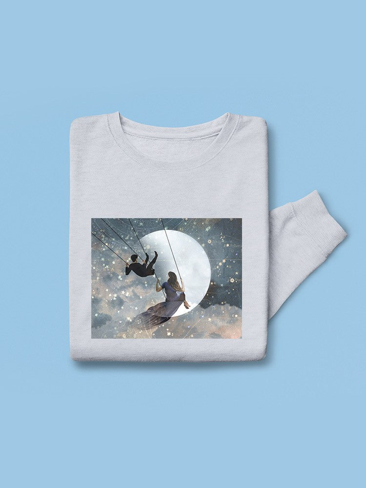 Couple Celestial Swing Sweatshirt -Victoria Borges Designs
