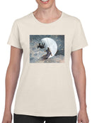 Couple Celestial Swing T-shirt -Victoria Borges Designs