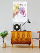 Watercolor Zebra Ii Wall Art -Victoria Borges Designs