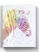 Watercolor Zebra Ii Wall Art -Victoria Borges Designs