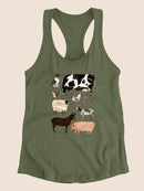 Barnyard Buds I. T-shirt -Victoria Borges Designs