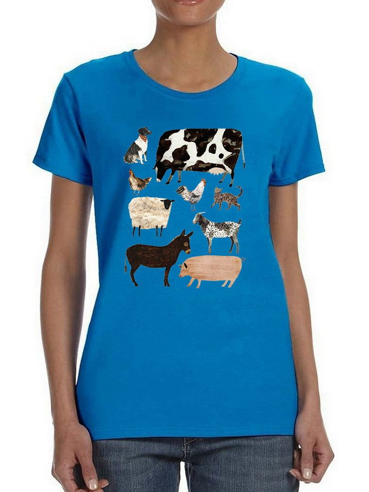 Barnyard Buds I. T-shirt -Victoria Borges Designs
