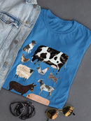 Barnyard Buds I. T-shirt -Victoria Borges Designs