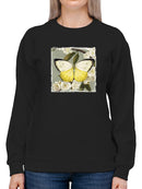 Butterfly Branch I Sweatshirt -Victoria Borges Designs