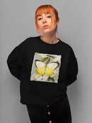 Butterfly Branch I Sweatshirt -Victoria Borges Designs