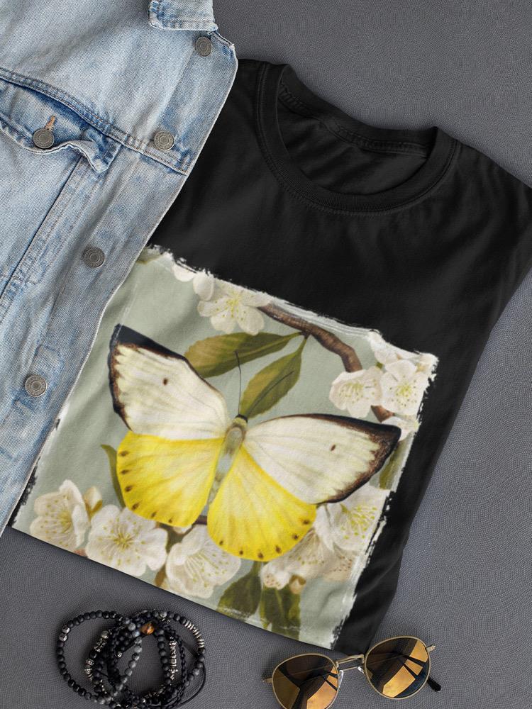 Butterfly Branch I T-shirt -Victoria Borges Designs