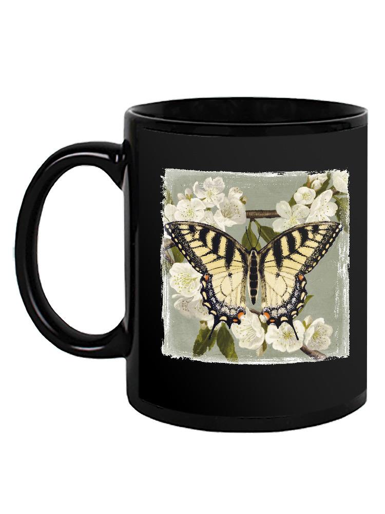 Butterfly Branch Ii Mug -Victoria Borges Designs