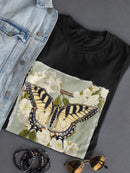 Butterfly Branch Ii T-shirt -Victoria Borges Designs