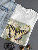 Butterfly Branch Ii T-shirt -Victoria Borges Designs