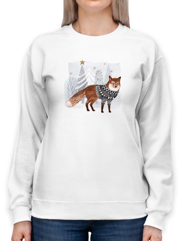 Cozy Woodland Animal I Sweatshirt -Victoria Borges Designs