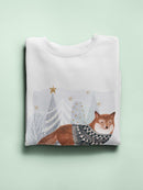Cozy Woodland Animal I Sweatshirt -Victoria Borges Designs