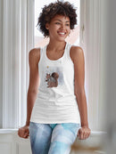 Cozy Woodland Animal Ii T-shirt -Victoria Borges Designs