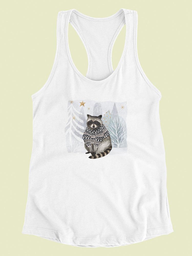 Cozy Woodland Animal Iv T-shirt -Victoria Borges Designs