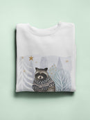 Cozy Woodland Animal Iv Sweatshirt -Victoria Borges Designs