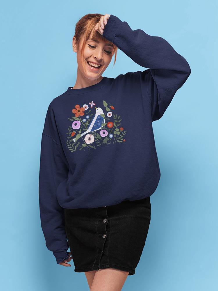Fairytale Folk Garden Sweatshirt -Victoria Borges Designs