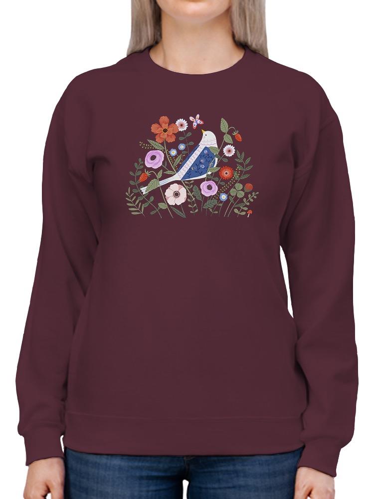 Fairytale Folk Garden Sweatshirt -Victoria Borges Designs