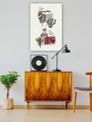 Holiday Llama Wall Art -Victoria Borges Designs