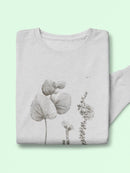 Protea On Linen Ii Sweatshirt -Vision Studio Designs