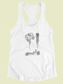 Protea On Linen I T-shirt -Vision Studio Designs