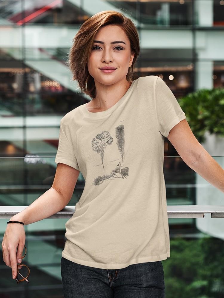 Protea On Linen I T-shirt -Vision Studio Designs